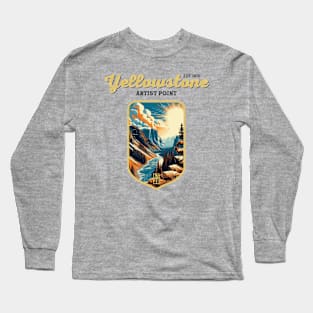 USA - NATIONAL PARK - YELLOWSTONE - Yellowstone Artists Point -20 Long Sleeve T-Shirt